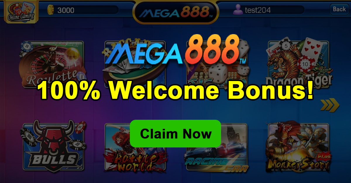 mega888 welcome bonus mega888 free credit mega888 trusted company trusted online casino malaysia